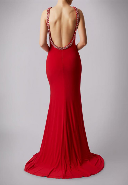 Mascara Red Evening Dress / Prom Dress